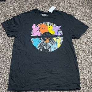 🆕 Pokemon Black Graphic Tee Gender Neutral Size L | NWT